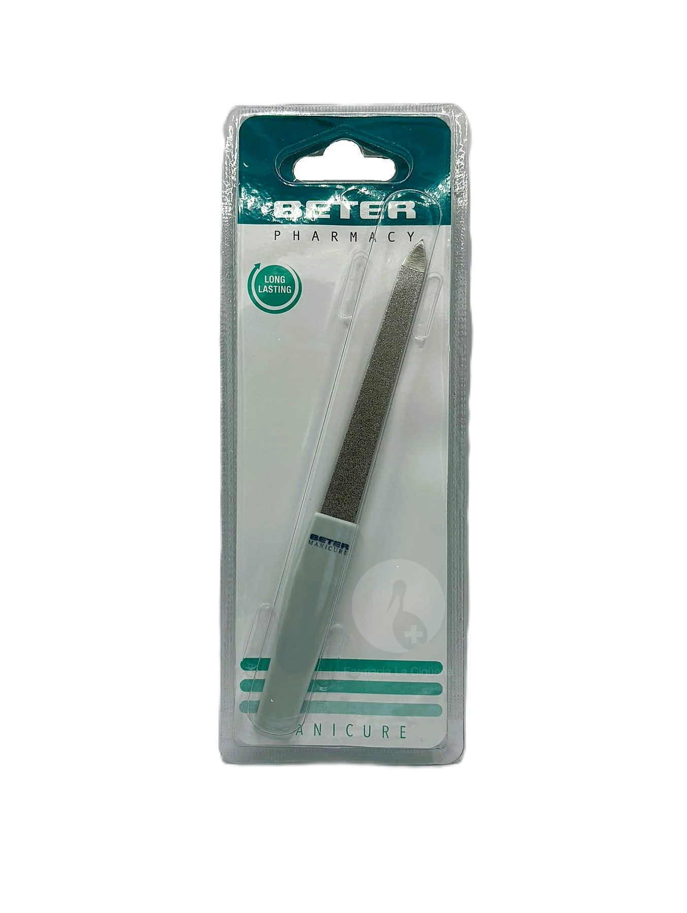 LIMA DE UÑAS BETER ZAFIRO PUNTA AGUDA 15.7 CM