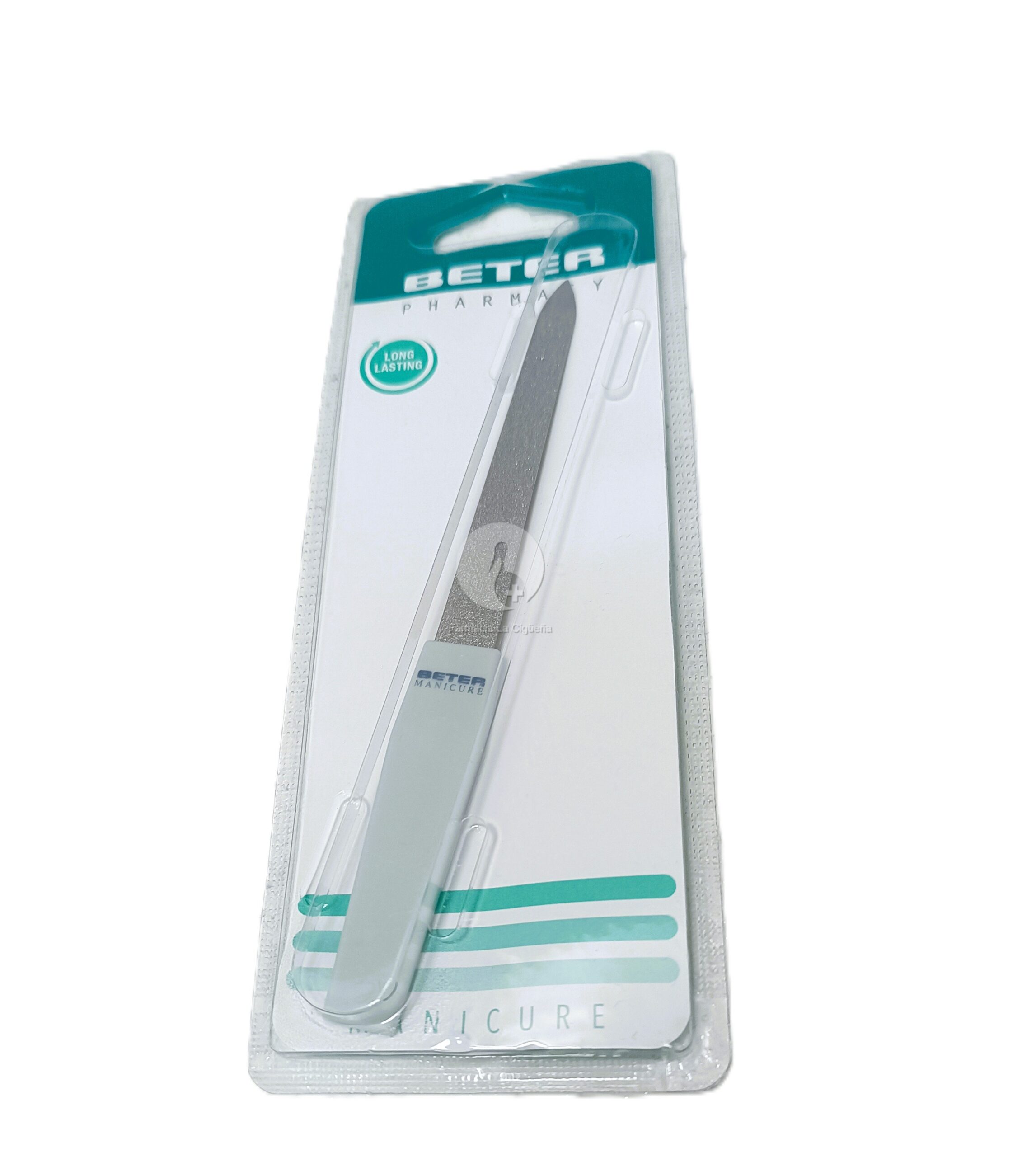 LIMA DE UÑAS BETER ZAFIRO PUNTA AGUDA 15.7 CM