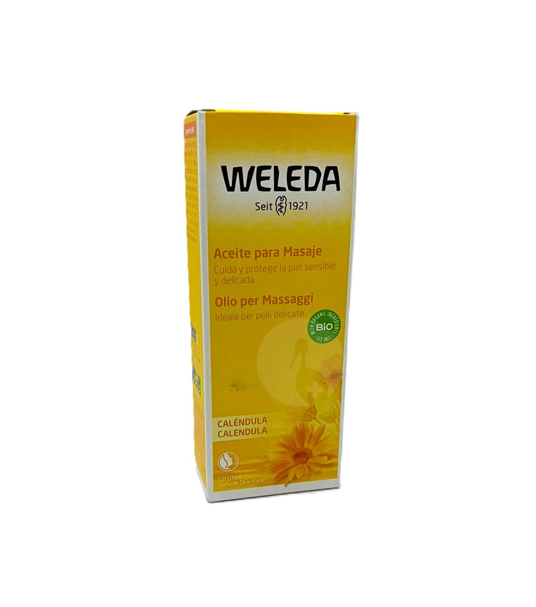 WELEDA ACEITE PARA MASAJE CON CALENDULA 1 ENVASE 100 ML