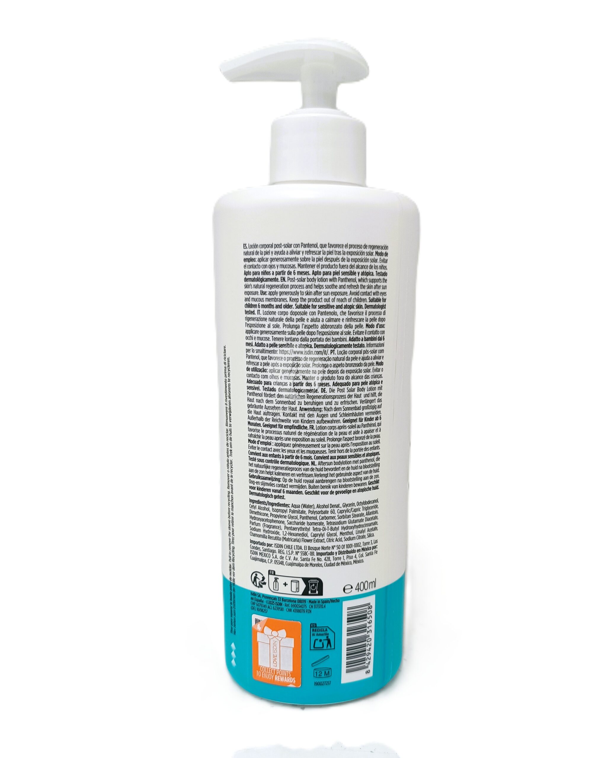 ISDIN POST SOLAR AFTER SUN LOTION 1 ENVASE 400 ML