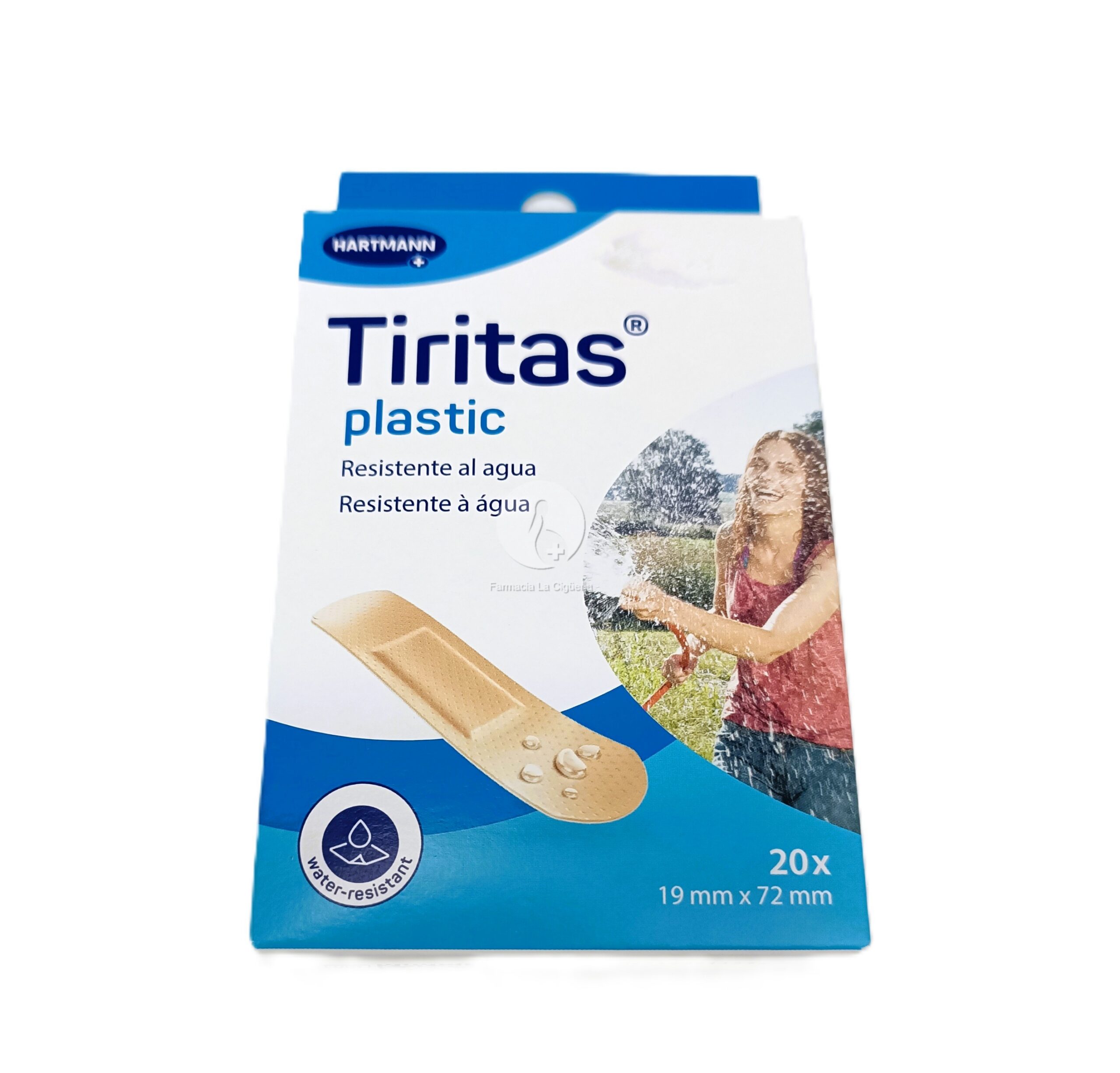 TIRITAS PLASTIC APOSITO ADHESIVO 20 UNIDADES 72 MM X 19 MM
