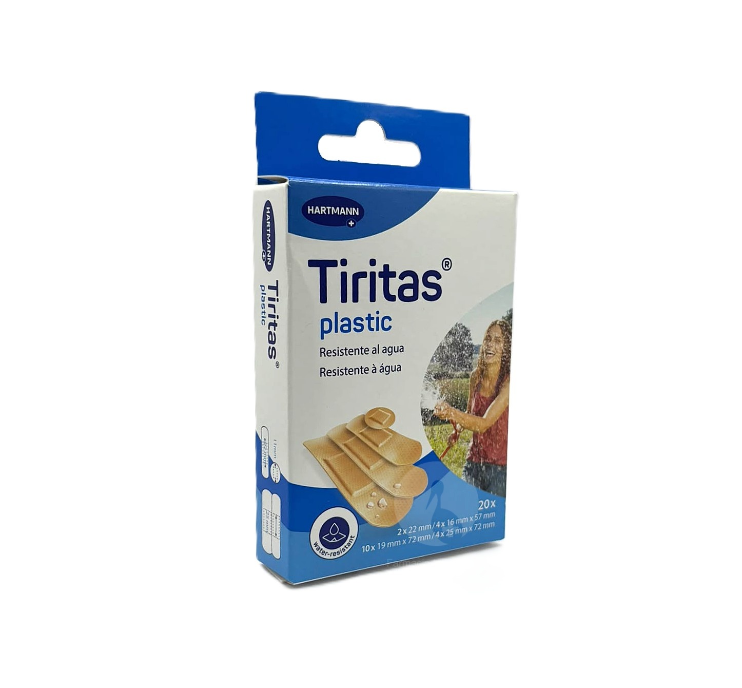 TIRITAS PLASTIC APOSITO ADHESIVO 20 UNIDADES SURTIDO 4 TAMAÑOS
