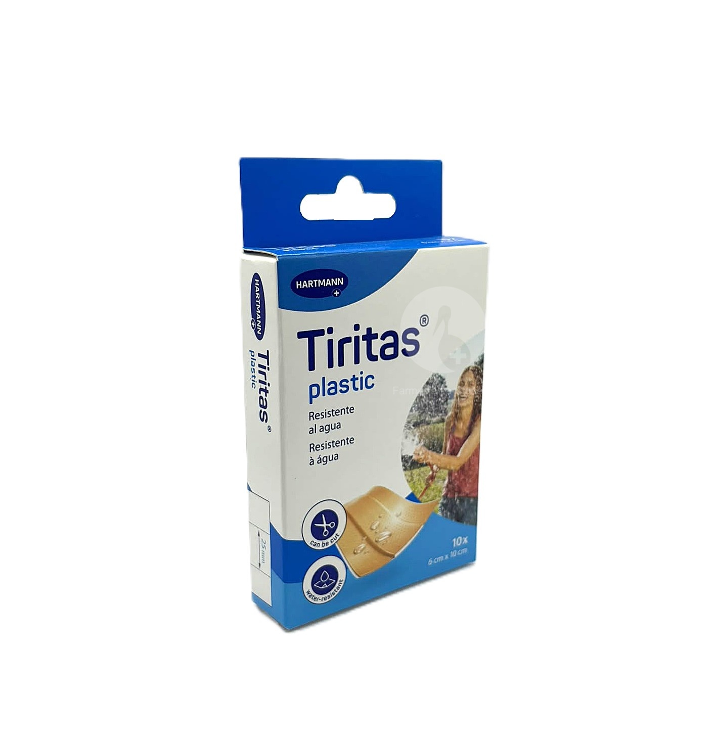 TIRITAS PLASTIC APOSITO ADHESIVO 10 UNIDADES 10 CM X 6 CM