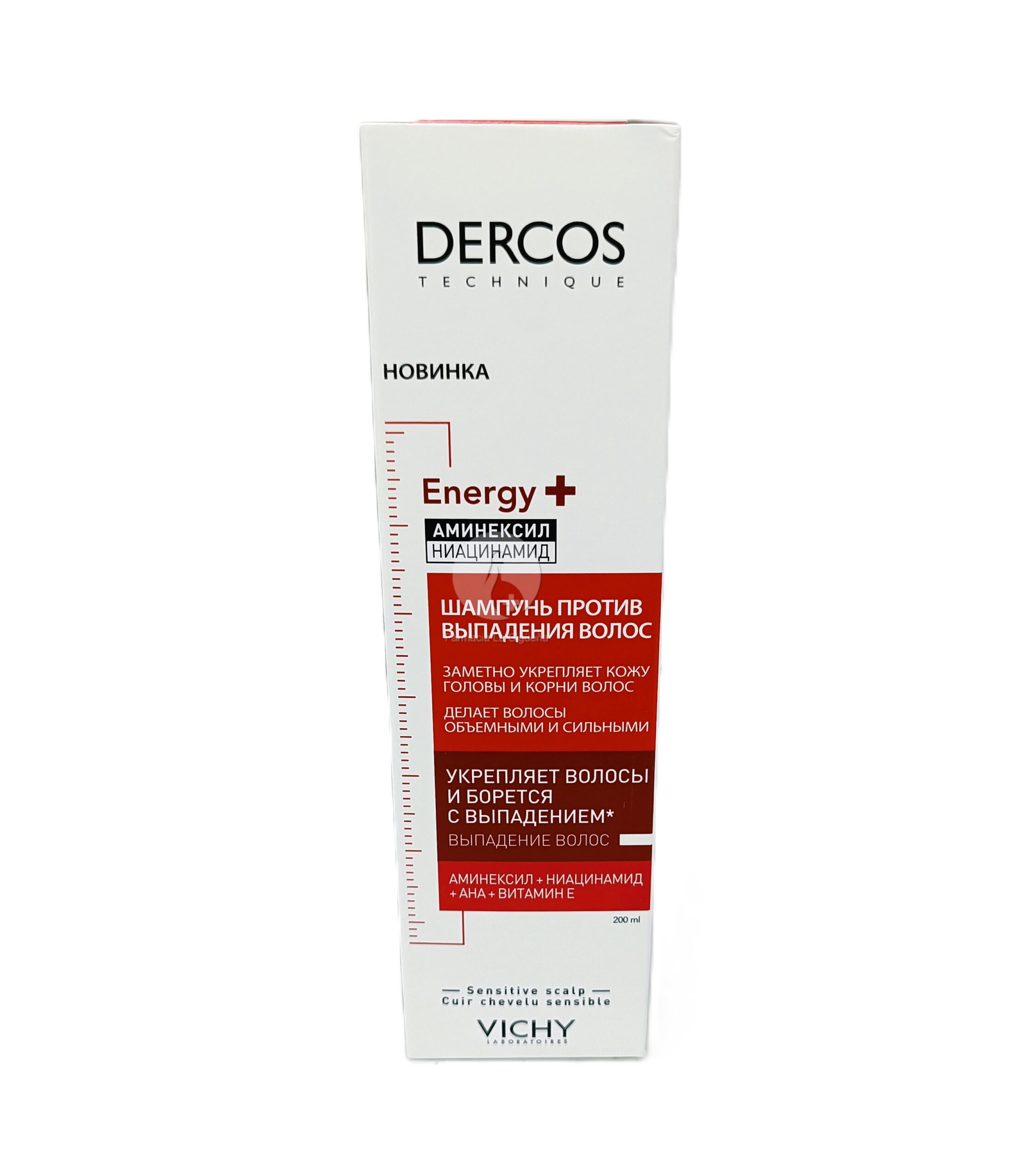 DERCOS TECHNIQUE CHAMPU ESTIMULANTE C/ AMINEXIL 1 ENVASE 200 ML