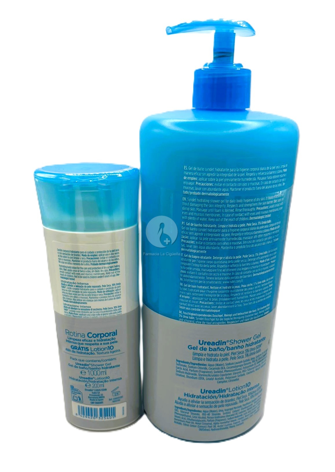 PACK UREADIN SHOWER GEL +LOTION10 200ML