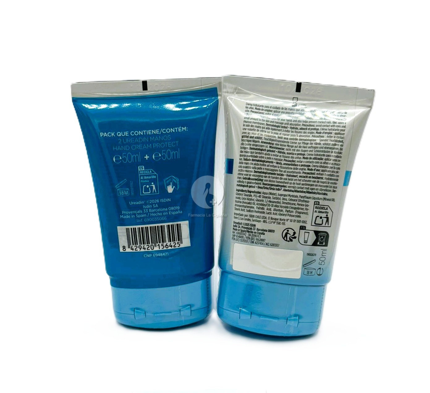 DUO UREADIN HAND CREAM PROT 50ML 50% 2U