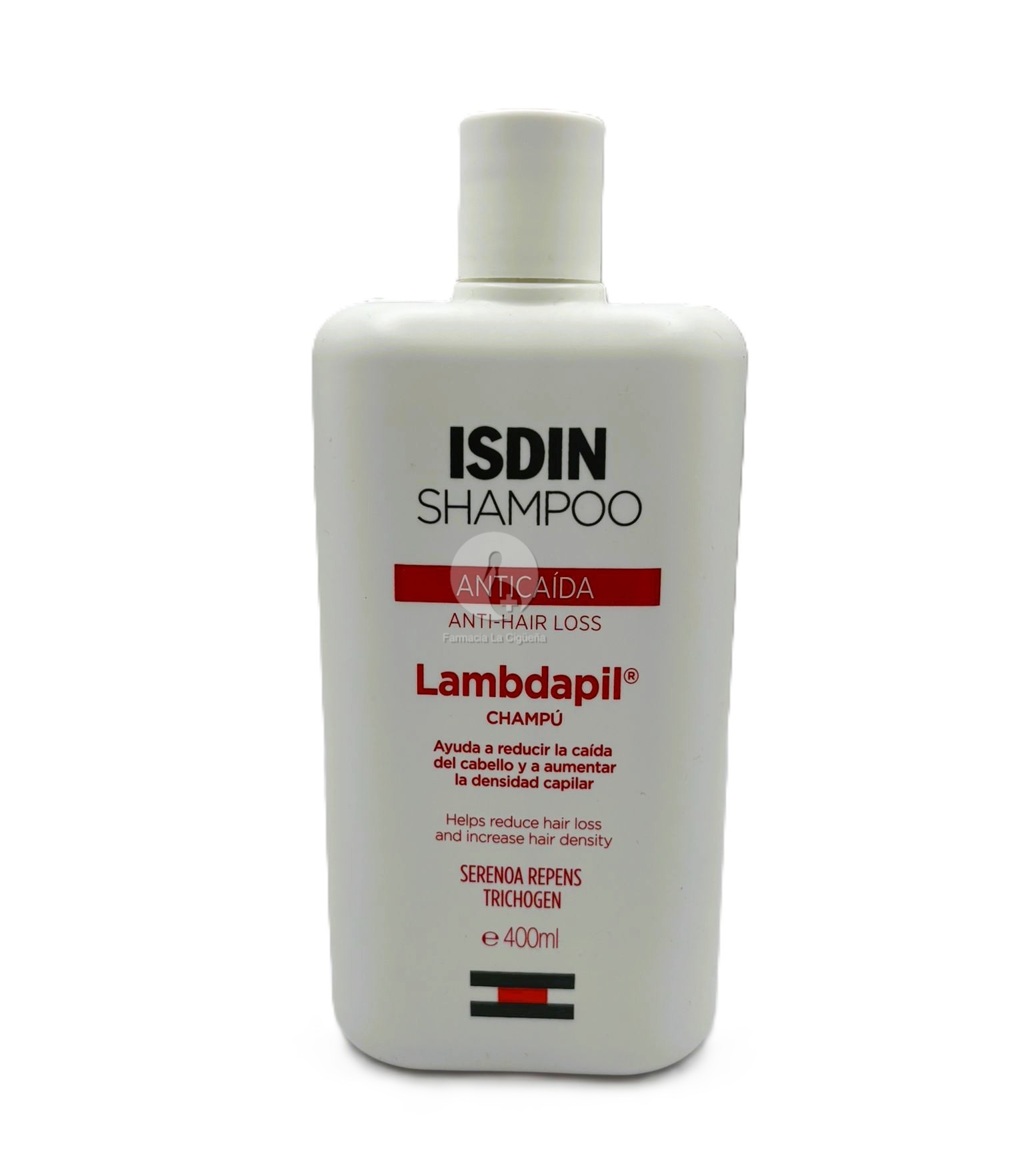 ISDIN SHAMPOO ANTICAIDA LAMBDAPIL 1 ENVASE 400 ML