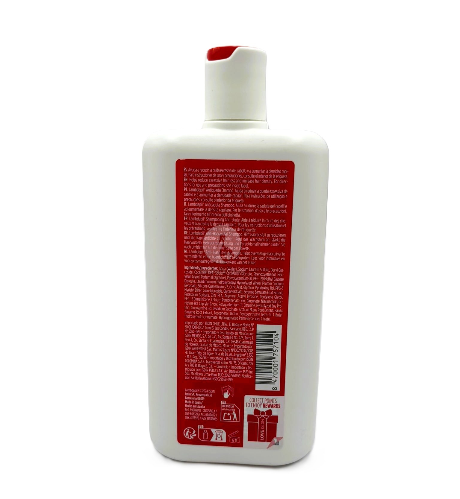 ISDIN SHAMPOO ANTICAIDA LAMBDAPIL 1 ENVASE 400 ML