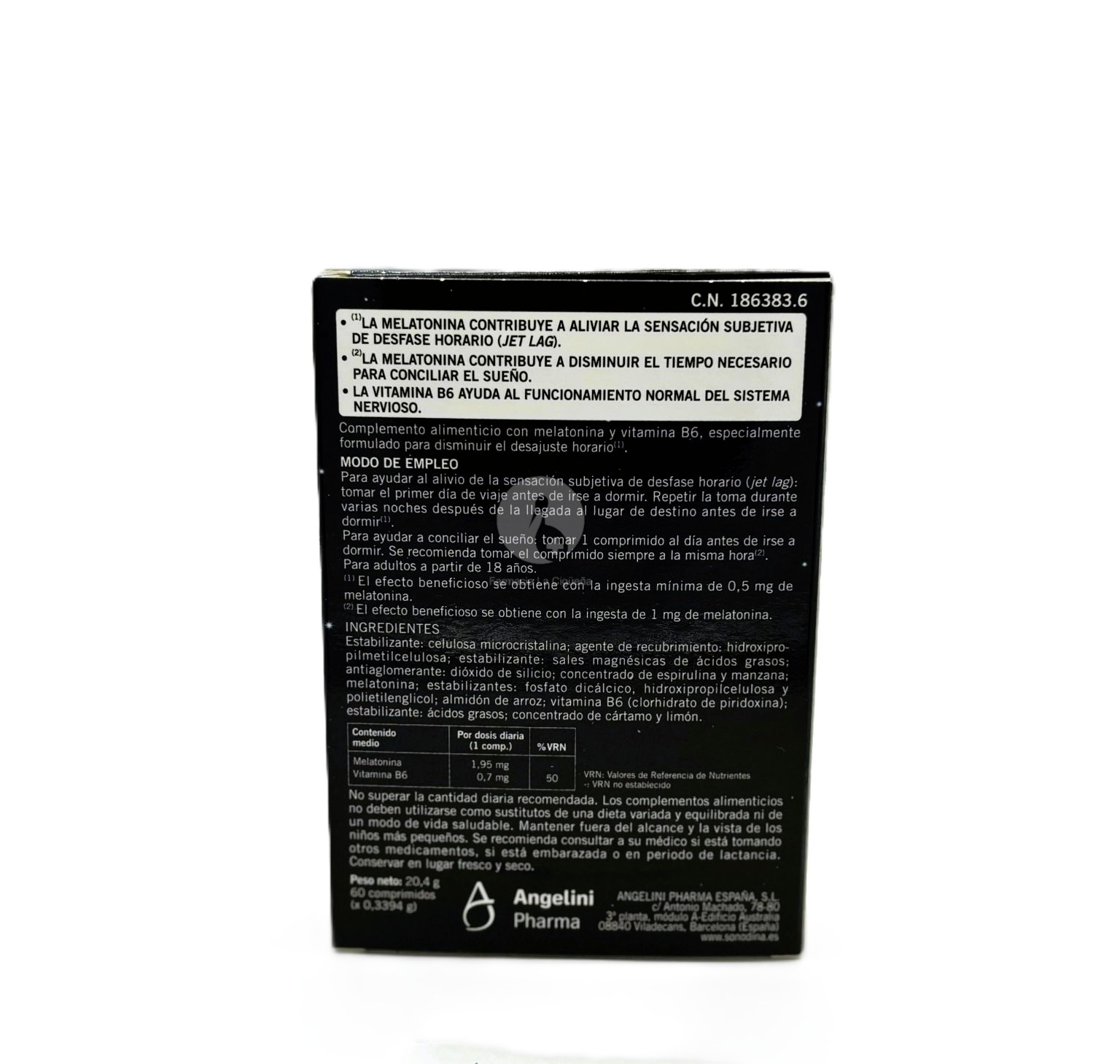 SOÑODINA MELATOPURE 60 COMPRIMIDOS