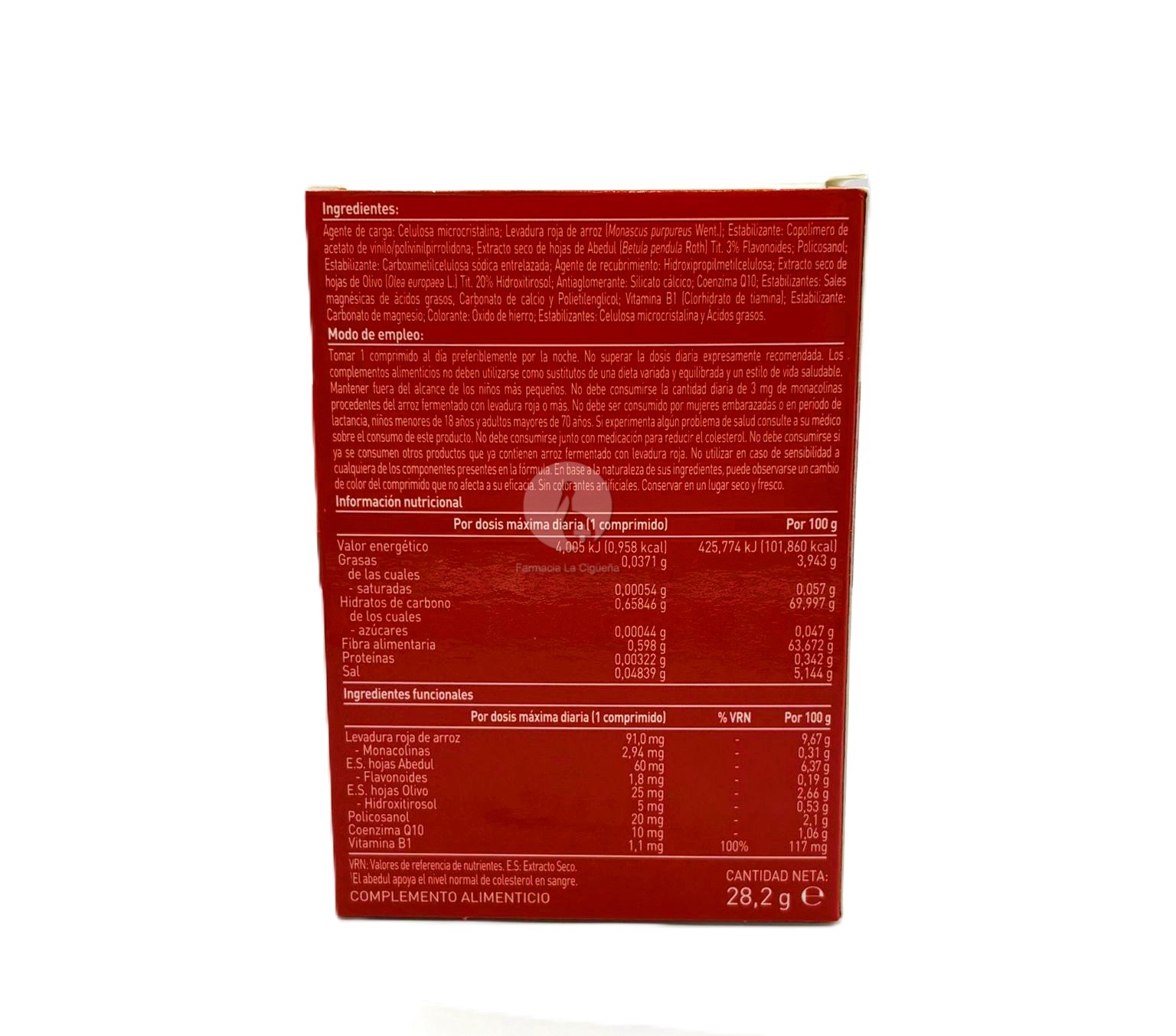 NS CARDIOPROTECT LIPIBEN+Q10 30 COMPRIMIDOS