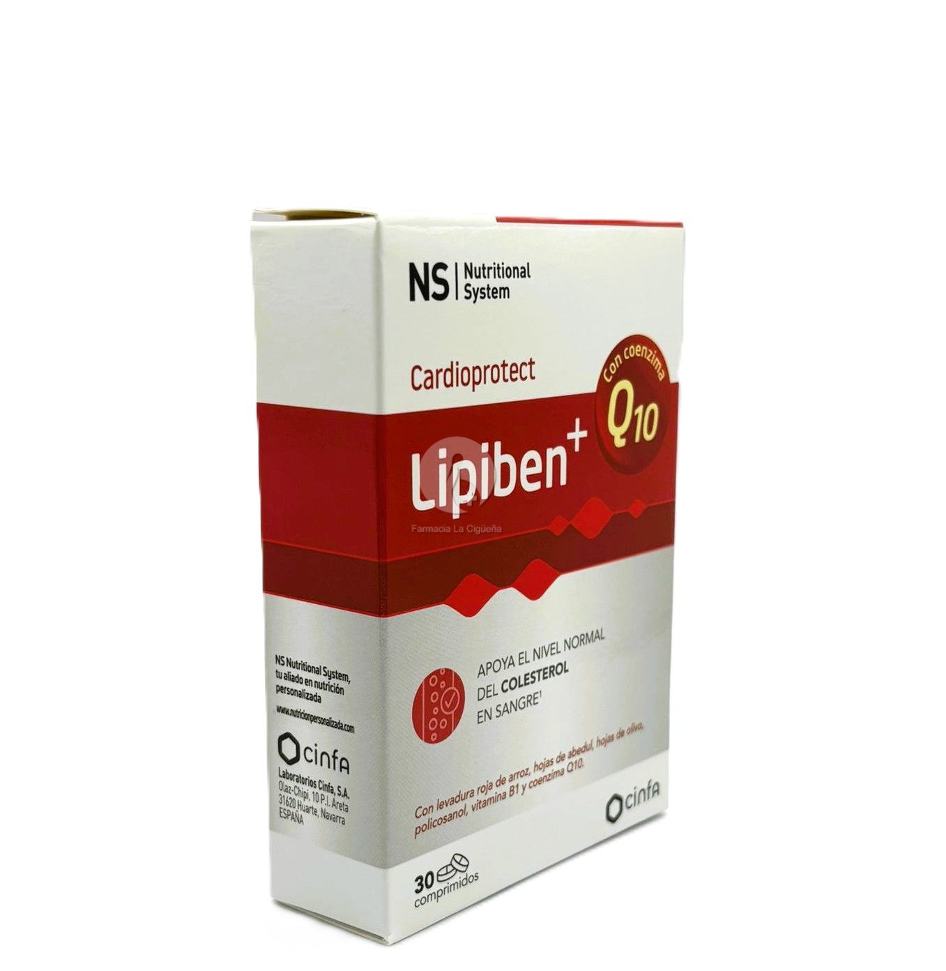 NS CARDIOPROTECT LIPIBEN+Q10 30 COMPRIMIDOS