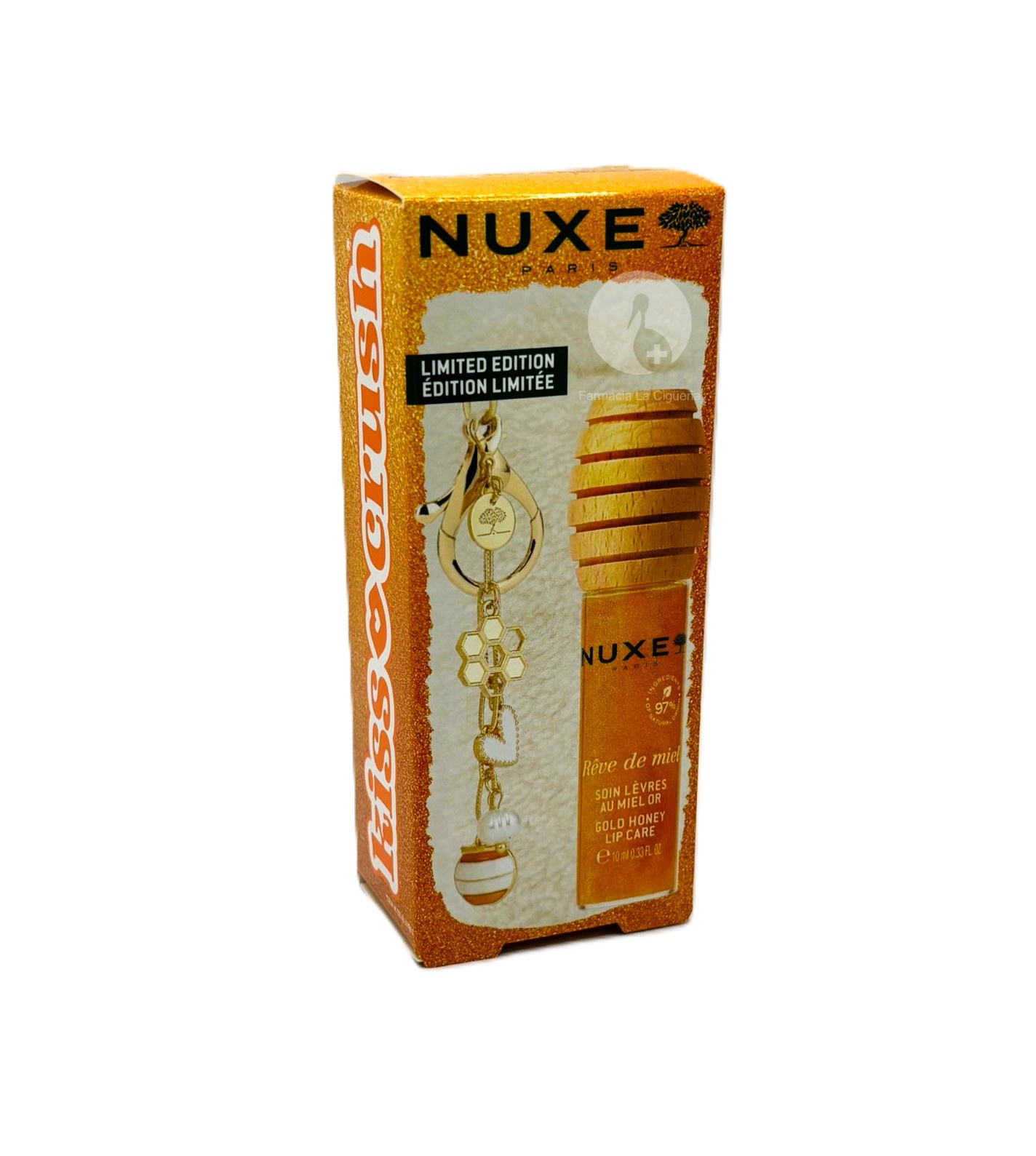 NUXE REVE DE MIEL TRATAMIENTO LABIAL DE MIEL ORO ESTUCHE EDICION LIMITADA