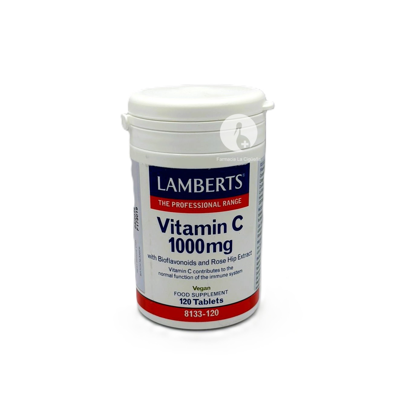 VITAMINA C 120TAB 1000MG 8133 LAMBERTS
