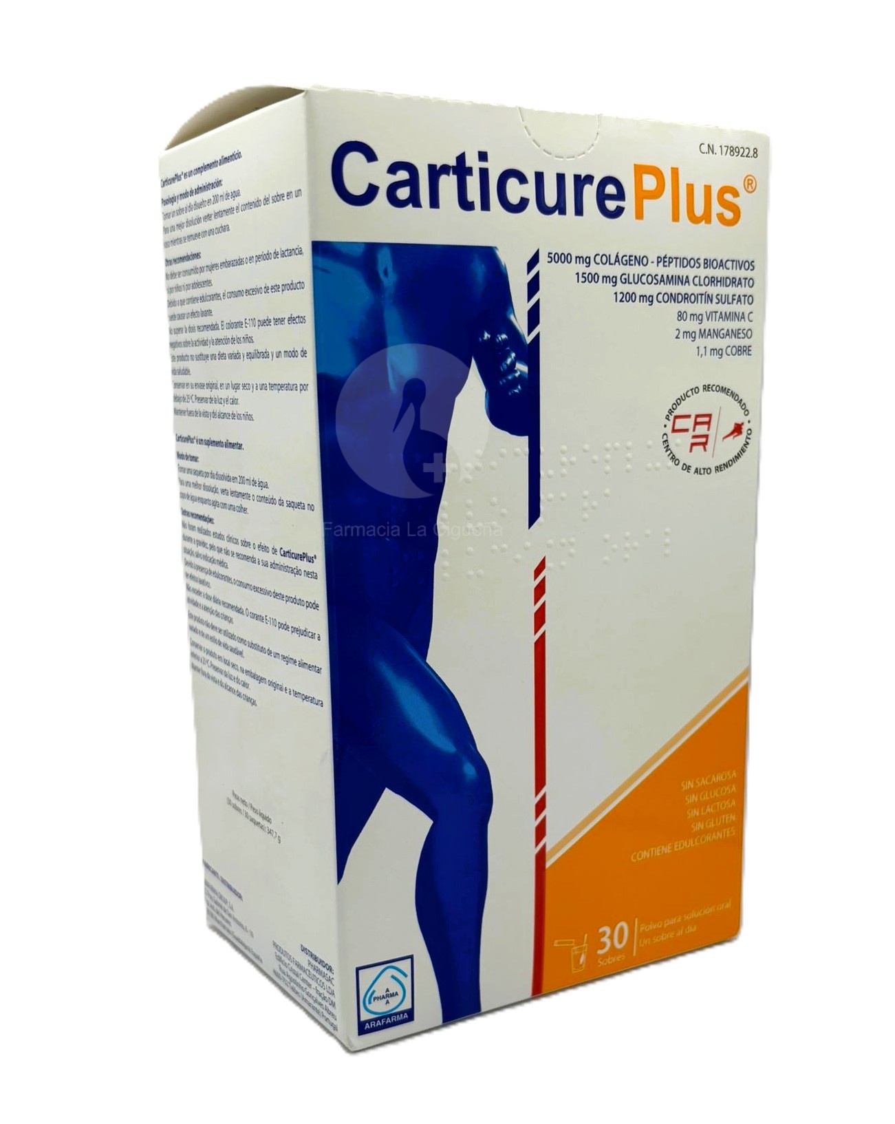 CARTICURE PLUS 30 SOBRES