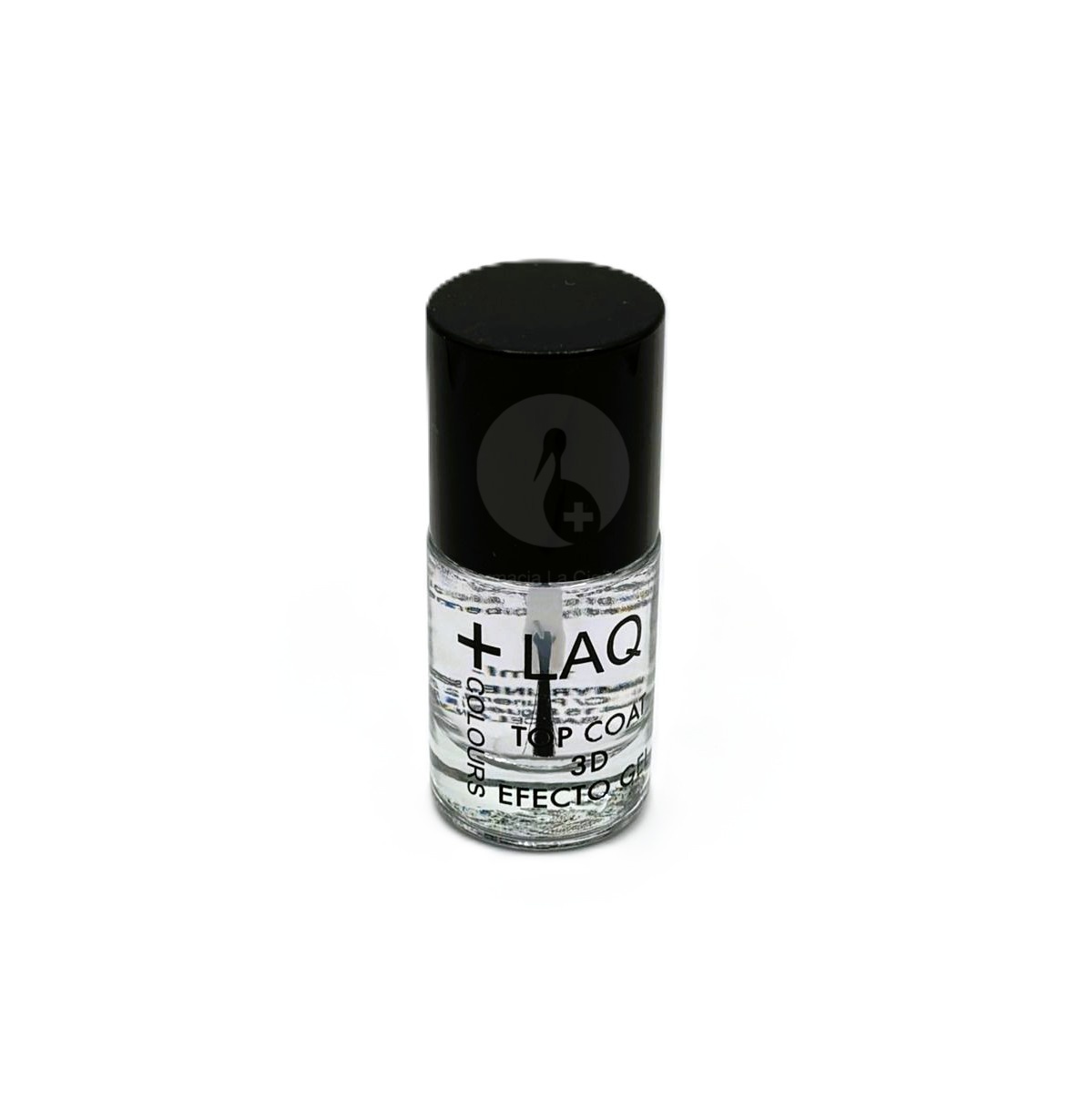 +LAQ COLOURS TOP COAT 3D EFECTO GEL 1 ENVASE 10 ML