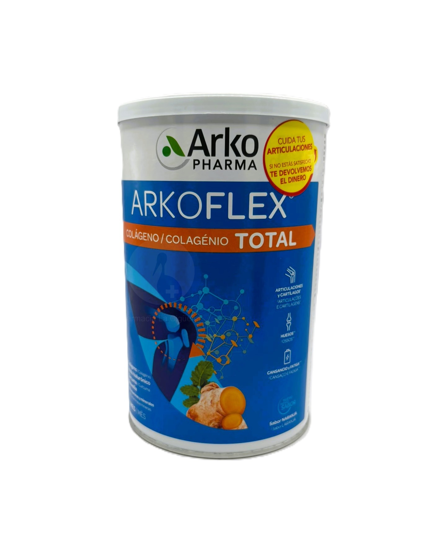 ARKOFLEX COLAGENO TOTAL 1 ENVASE 390 G SABOR NARANJA