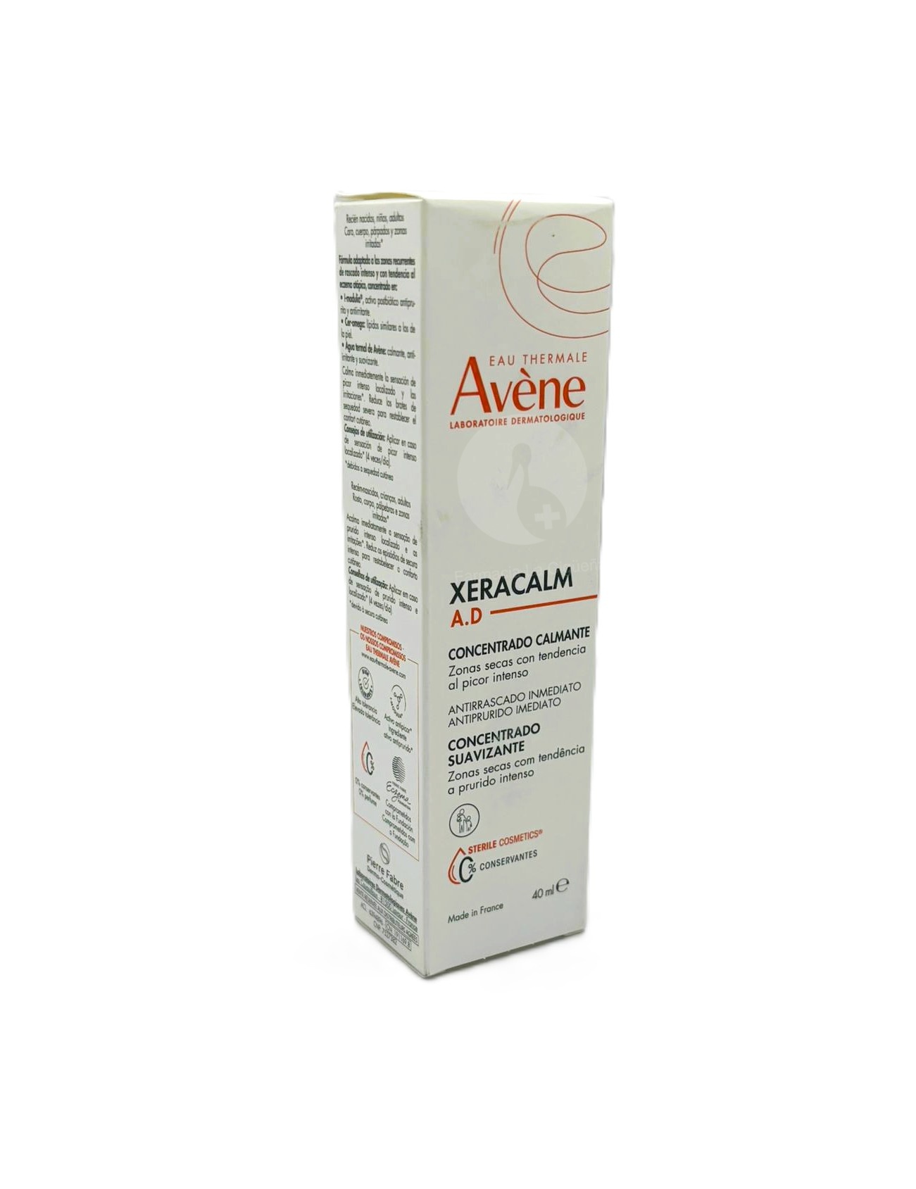 AVENE XERACALM A.D CONCENTRADO CALMANTE 1 ENVASE 40 ML