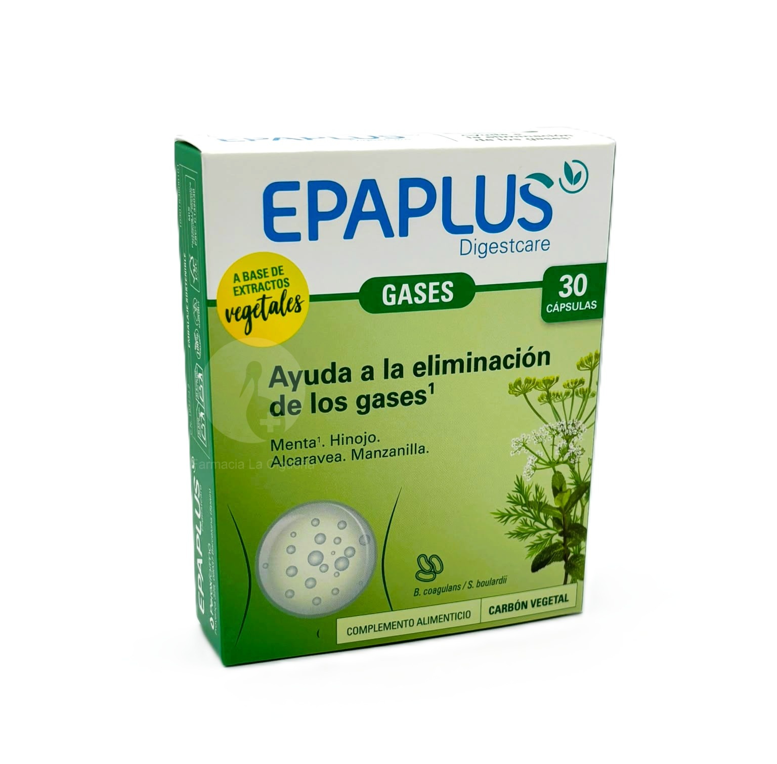 EPAPLUS DIGESTCARE GASES 30 CAPSULAS