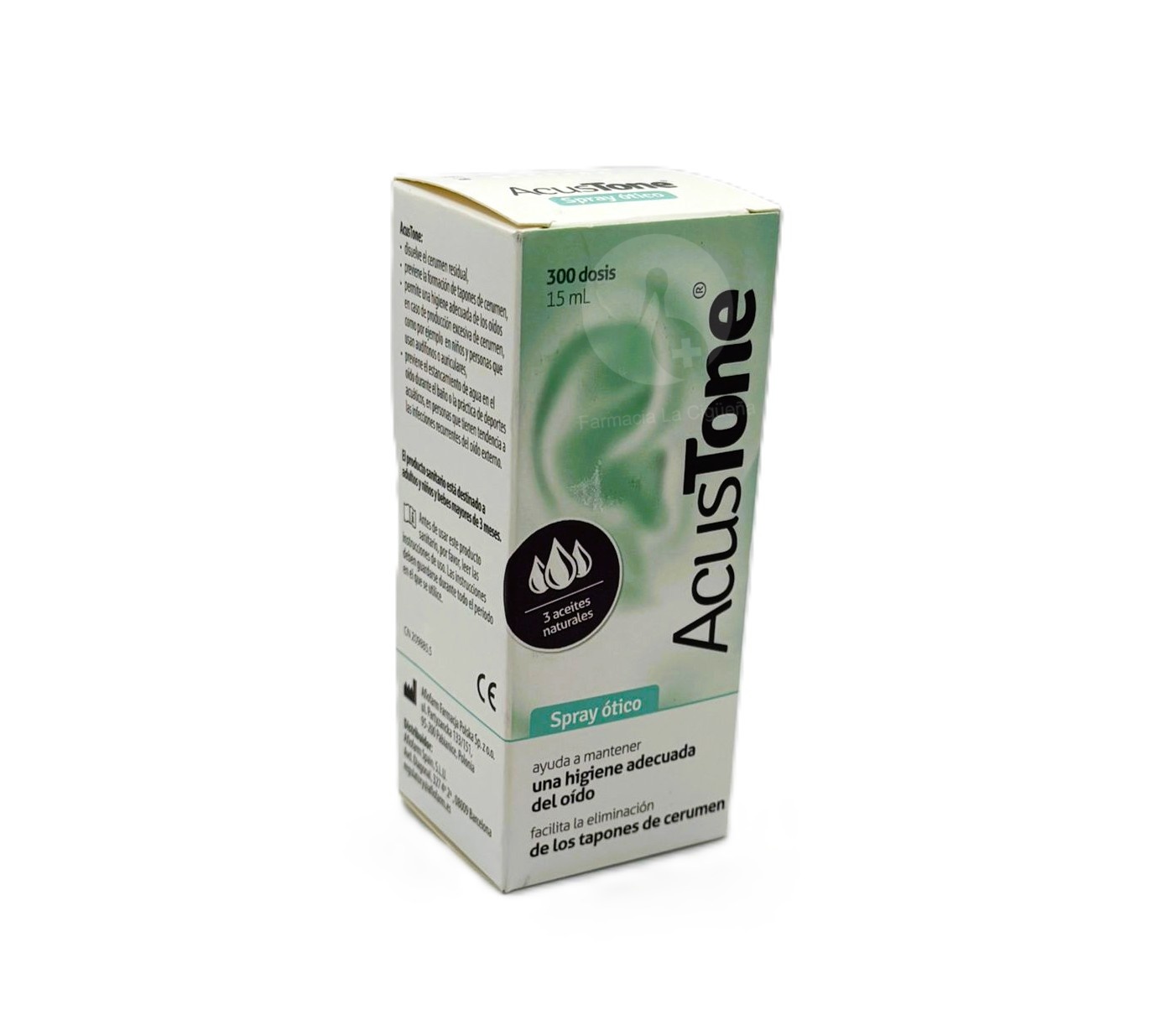 ACUSTONE SPRAY OTICO 1 ENVASE 15 ML 300 DOSIS
