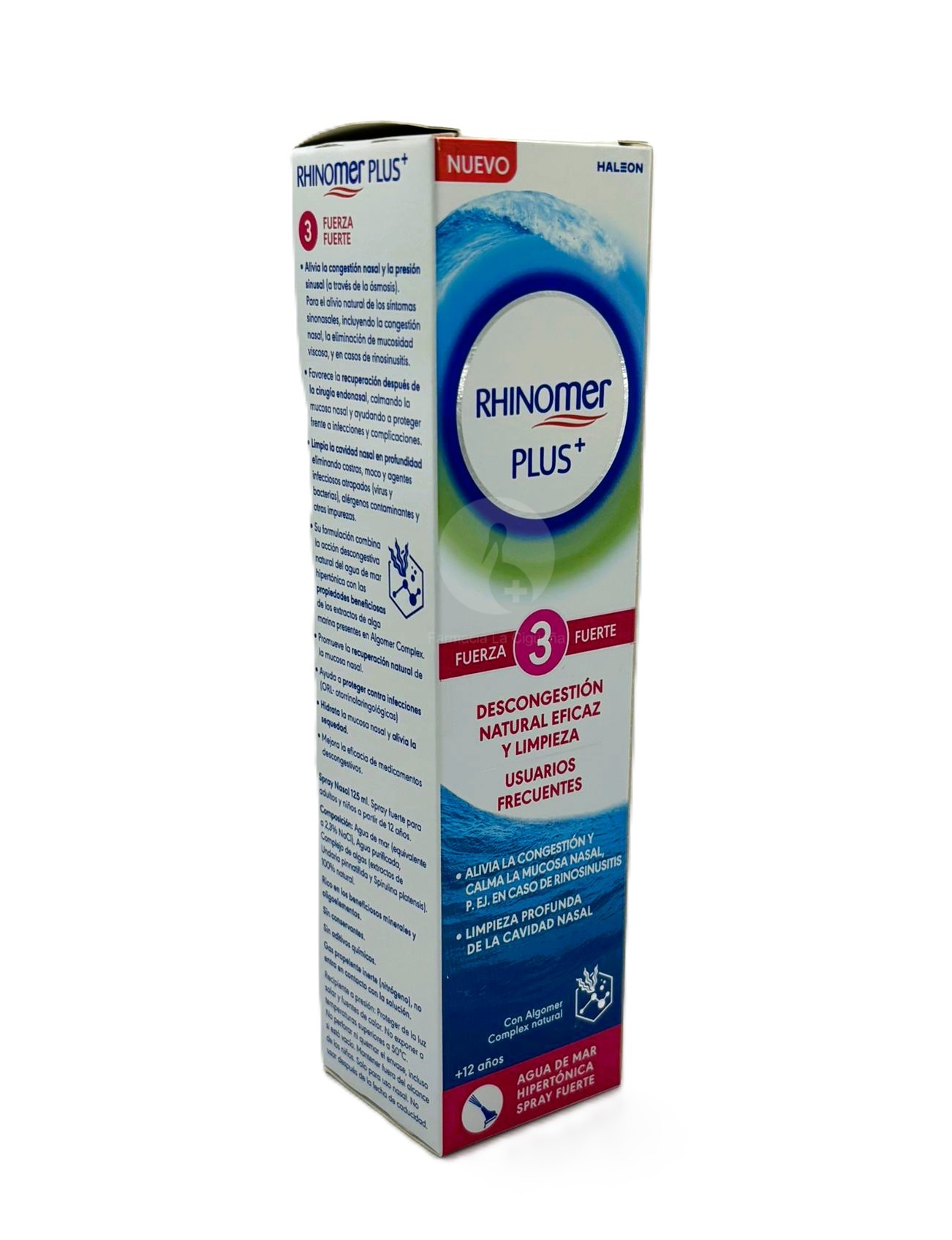 RHINOMER PLUS USUARIOS FRECUENTES FUERZA 3 FUERTE 1 SPRAY 125 ML