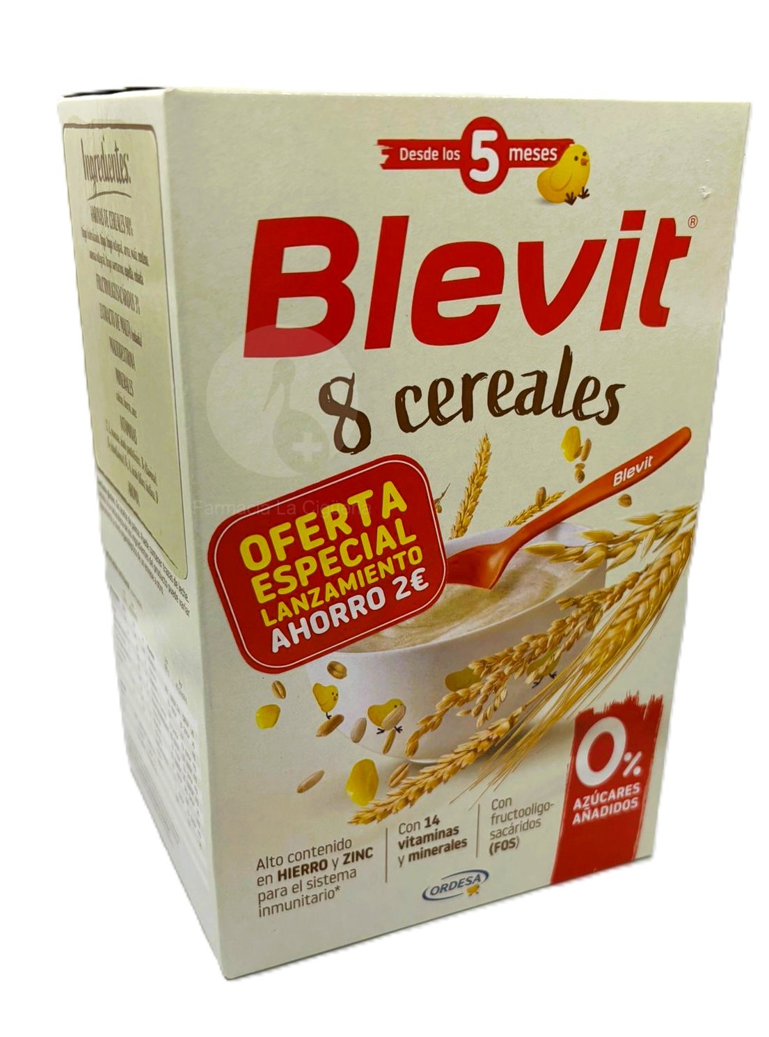 BLEVIT 8 CEREALES 1 ENVASE 500 G