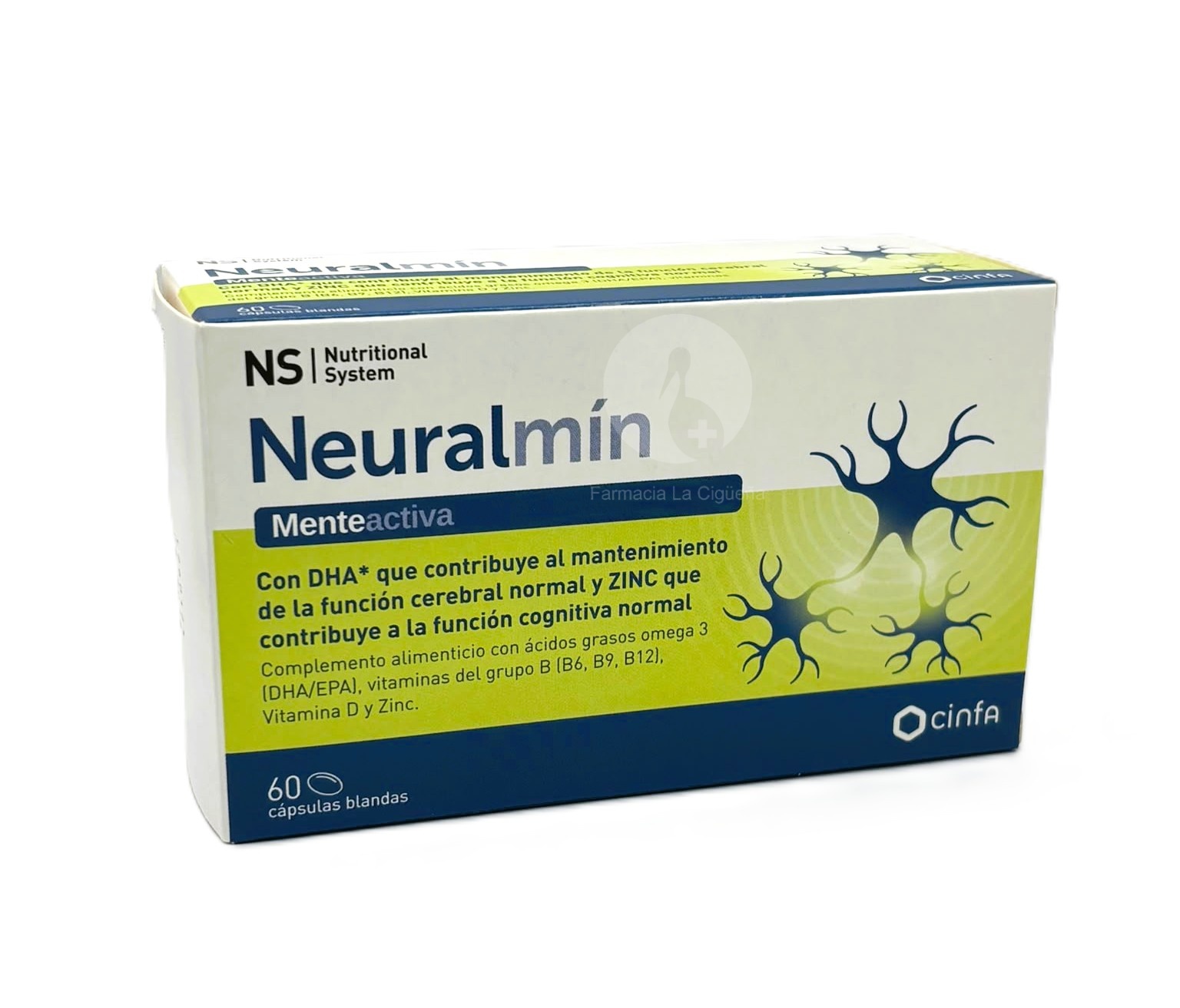 NS MENTEACTIVA NEURALMIN 60 CAPSULAS