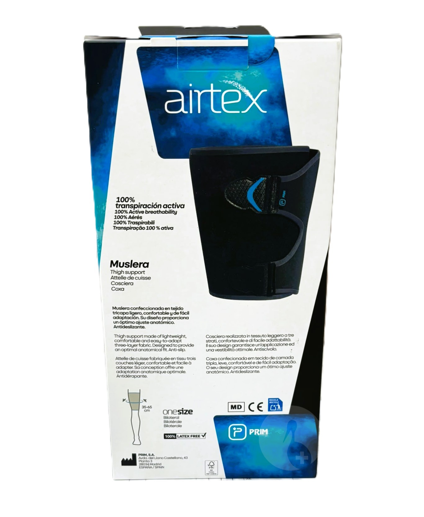 MUSLERA AIRTEX REF ATXOS901 1 UNIDAD ONE SIZE