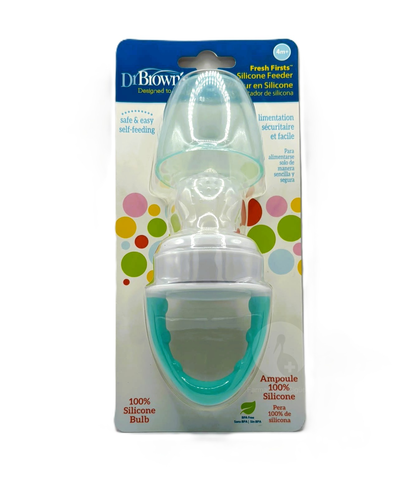 ALIMENTADOR ANTIAHOGO DR BROWN´S VERDE