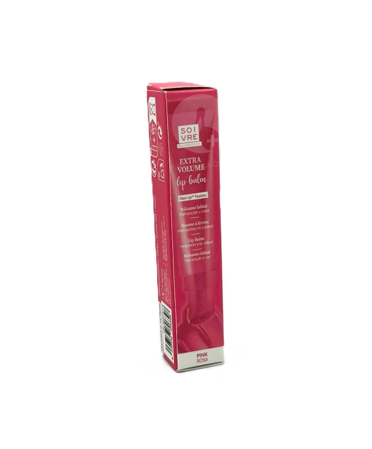 SOIVRE COSMETICS LIP BALM EXTRA VOLUME 1 ENVASE 5 ML PINK