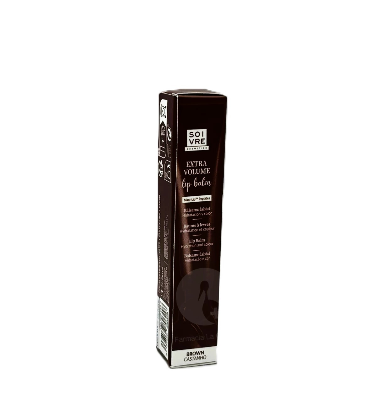 SOIVRE COSMETICS LIP BALM EXTRA VOLUME 1 ENVASE 5 ML BROWN