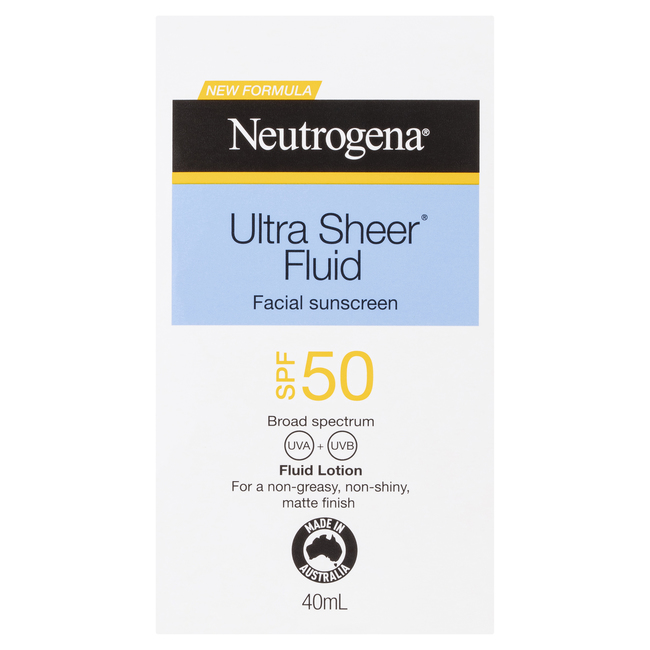 NEUTROGENA ULT SHEER FLUID HI 50 SPF 50M