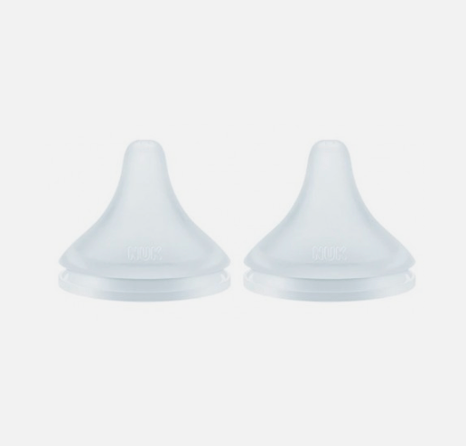TETINA SILICONA ANTICOLICO NUK FIRST CHOICE+ FLUJO S 2 UNIDADES