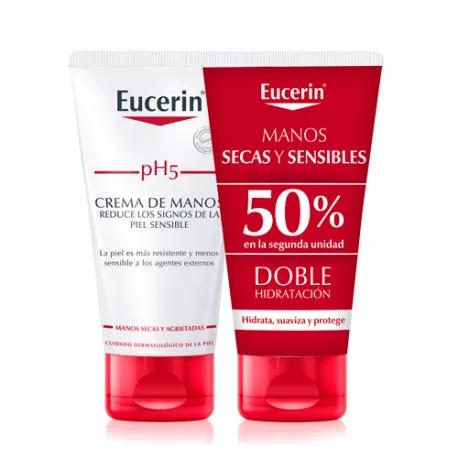 EUCERIN CREMA DE MABOS PH5 DUPLO