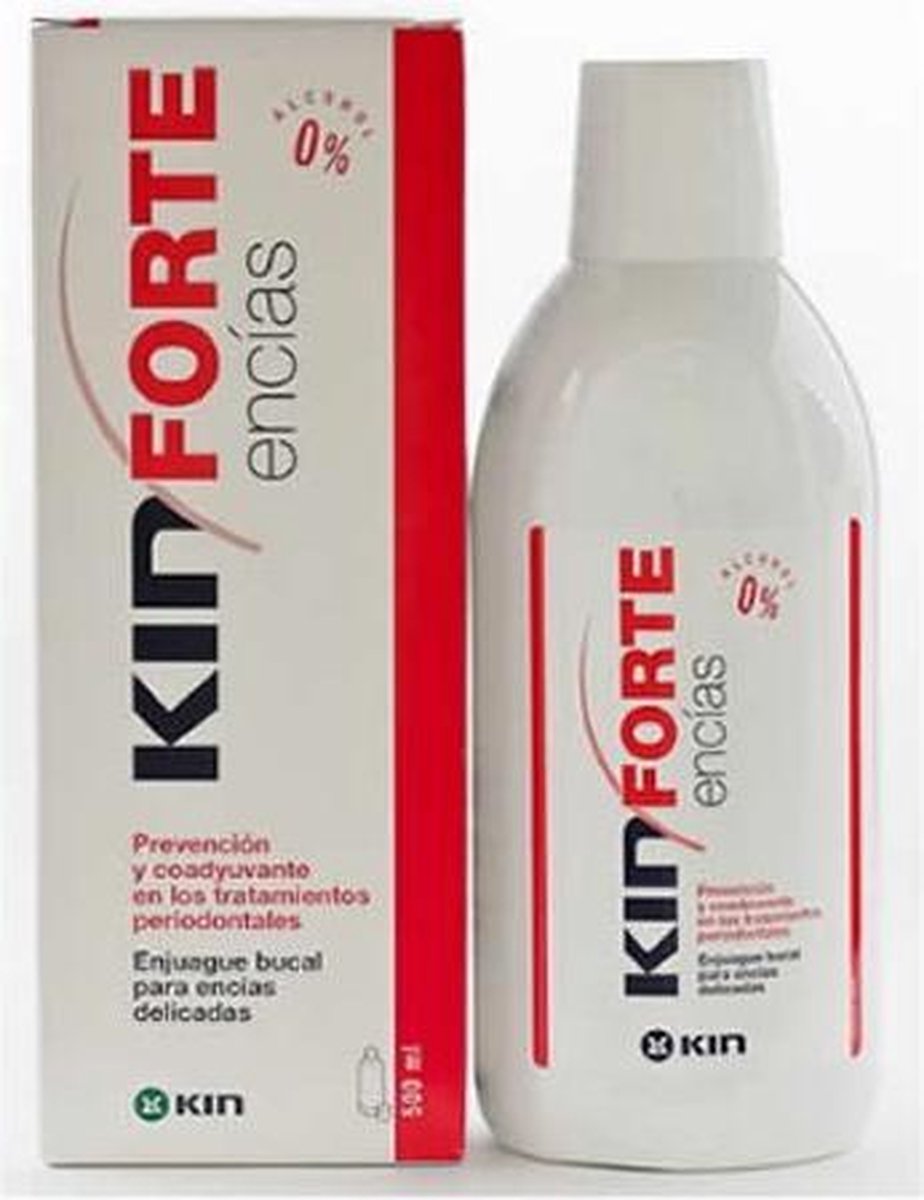 KIN FORTE ENCIAS ENJUAGUE BUCAL 1 FRASCO 500 ML SABOR MENTA