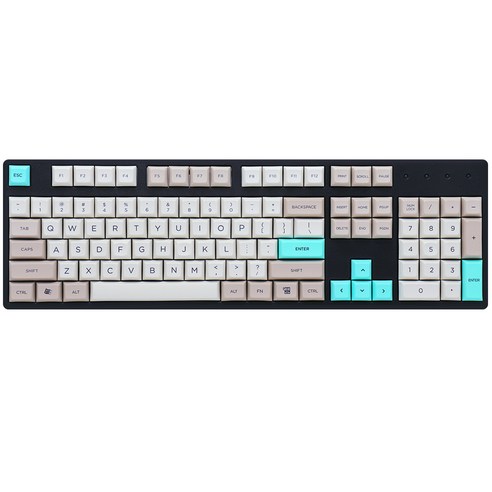 추천상품 DSA PBT 염료승화 104 KEY 레트로 베이지 영문각인 키캡 추천상품 DSA PBT 염료승화 104 KEY 레트로 베이지 영문각인 키캡