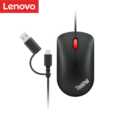 레노버마우스 추천제품 레노버 ThinkPad USB-C Wired Compact Mouse 레노버마우스 추천제품 레노버 ThinkPad USB-C Wired Compact Mouse