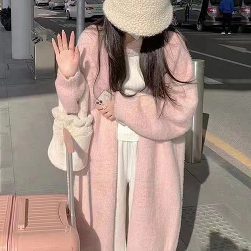추천상품 데일로엔 여성 포근한 앙고라 로브 롱 가디건 추천상품 데일로엔 여성 포근한 앙고라 로브 롱 가디건