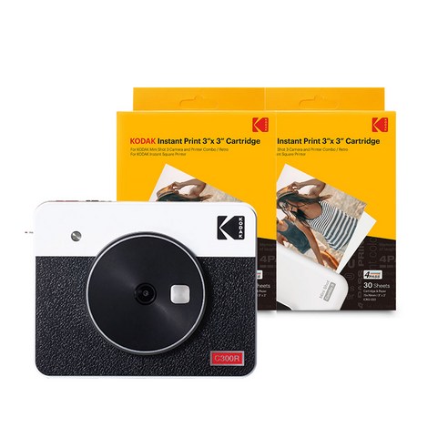 코닥즉석카메라 추천제품 코닥 미니샷 3 레트로 폴라로이드 카메라 white + 카트리지 60p 코닥즉석카메라 추천제품 코닥 미니샷 3 레트로 폴라로이드 카메라 white + 카트리지 60p
