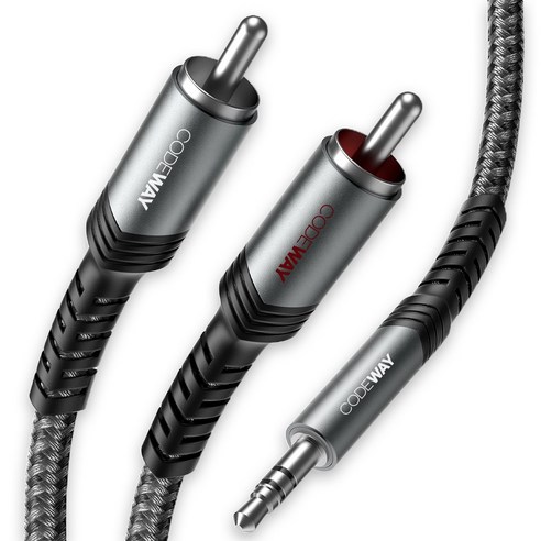 추천상품 코드웨이 3.5mm AUX to 2RCA 스테레오 오디오 케이블 추천상품 코드웨이 3.5mm AUX to 2RCA 스테레오 오디오 케이블