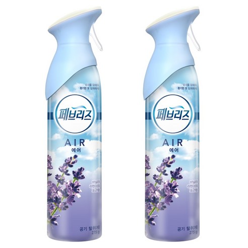 페브리즈에어 추천제품 페브리즈 에어 공기탈취제 바닐라 라벤더의 포근함 275g, 2개 페브리즈에어 추천제품 페브리즈 에어 공기탈취제 바닐라 라벤더의 포근함 275g, 2개