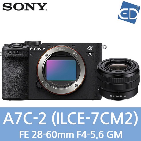 추천상품 소니정품 A7C2+FE 28-60mm KIT/A7CII KIT/미러리스 카메라 ILCE-7CM2L /ED 추천상품 소니정품 A7C2+FE 28-60mm KIT/A7CII KIT/미러리스 카메라 ILCE-7CM2L /ED
