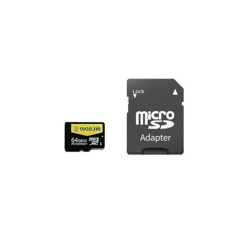 커넥티드블랙박스 추천제품 아이나비 정품 블랙박스 메모리카드 64GB MicroSDXC 벌크케이스 SD어댑터 포함 커넥티드블랙박스 추천제품 아이나비 정품 블랙박스 메모리카드 64GB MicroSDXC 벌크케이스 SD어댑터 포함