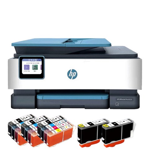 프린터스캐너 추천제품 HP8028 팩스복합기 + 호환 카트리지 3세트 프린터스캐너 추천제품 HP8028 팩스복합기 + 호환 카트리지 3세트