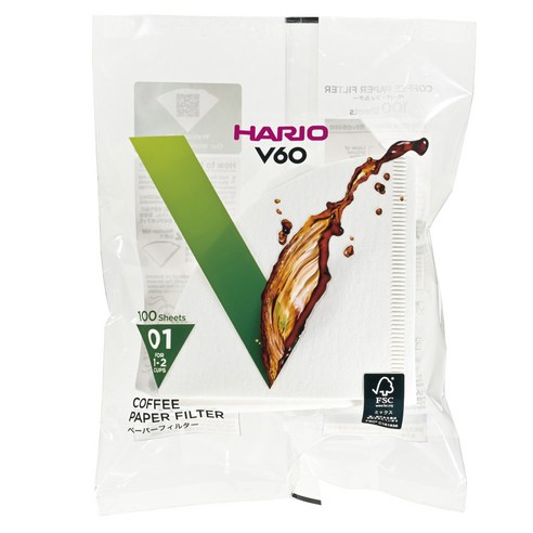추천상품 하리오 커피필터 여과지 VCF-01-100W 추천상품 하리오 커피필터 여과지 VCF-01-100W