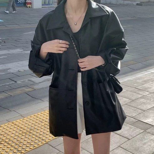 빅사이즈 레더자켓 추천제품 가을의 매력을 더한 모딜코 인조 레더 마이자켓 빅사이즈 레더자켓 추천제품 가을의 매력을 더한 모딜코 인조 레더 마이자켓