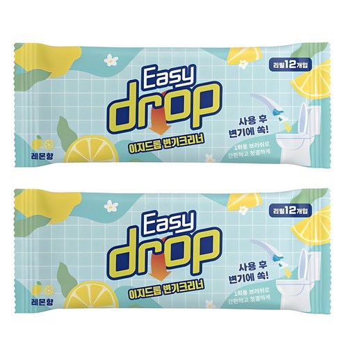 욕실클리너 추천제품 이지드롭 일회용 변기크리너 뉴 레몬향: 홈 증강 현명한 선택 욕실클리너 추천제품 이지드롭 일회용 변기크리너 뉴 레몬향: 홈 증강 현명한 선택