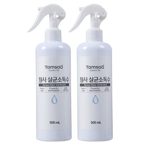 추천상품 탐사 살균 소독 스프레이 본품 500ml, 2개 추천상품 탐사 살균 소독 스프레이 본품 500ml, 2개