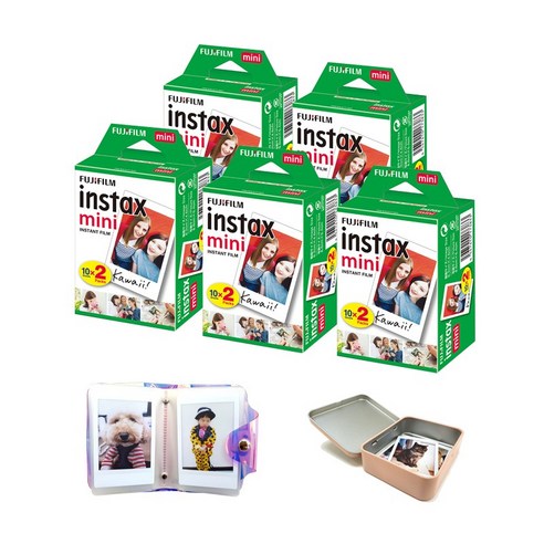 추천상품 IFG 인스탁스 미니필름 100p + 홀로그램 1단 앨범 + 틴케이스 랜덤발송 추천상품 IFG 인스탁스 미니필름 100p + 홀로그램 1단 앨범 + 틴케이스 랜덤발송