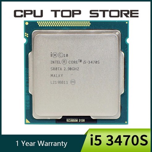 추천상품 중고 인텔 코어 i5 3470S 쿼드 코어 CPU 프로세서, 6M 65W LGA 1155, 2.9GHz 추천상품 중고 인텔 코어 i5 3470S 쿼드 코어 CPU 프로세서, 6M 65W LGA 1155, 2.9GHz