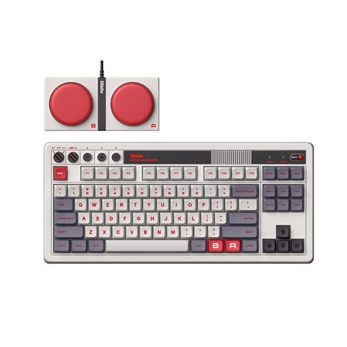 추천상품 8BitDo 레트로 무선 메카니컬 게이밍 기계식 키보드 매크로 단축키 87키 듀얼슈퍼버튼포함 추천상품 8BitDo 레트로 무선 메카니컬 게이밍 기계식 키보드 매크로 단축키 87키 듀얼슈퍼버튼포함